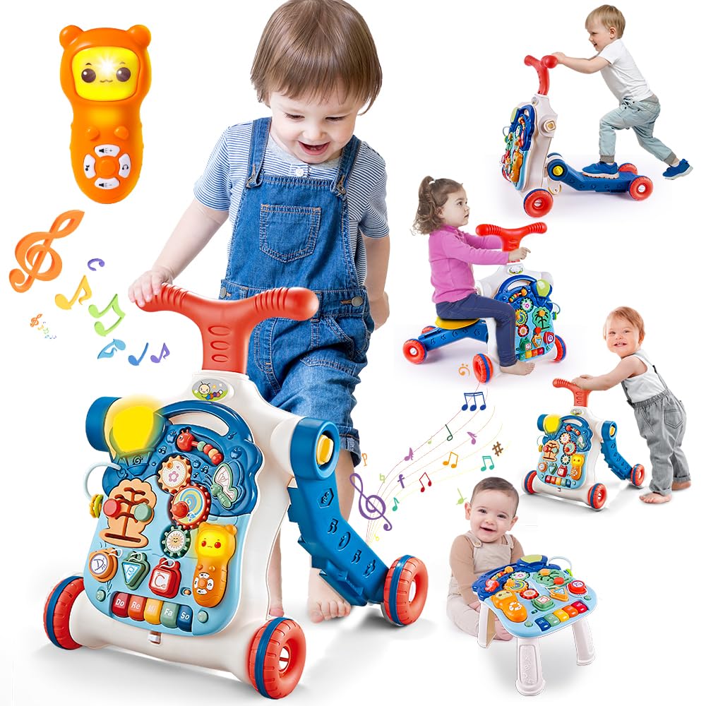 TERRAMUS 5-in-1 Baby Learning Walker