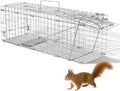 Outvita Live Animal Cage Trap 24in Heavy Duty Folding Steel - Humane