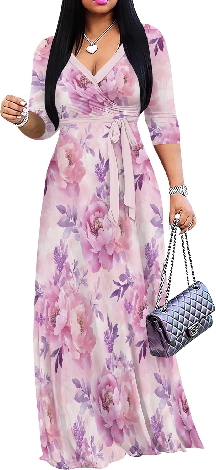 PinkPatty Women's Plus Size Maxi Dresses for Every Occasion
