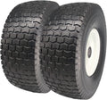 15x6.00-6 Flat Free Tire and Wheel Set - No More Flats