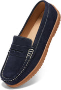 Comfortable Slip-On Penny Loafers for Women by BEAUSEEN
