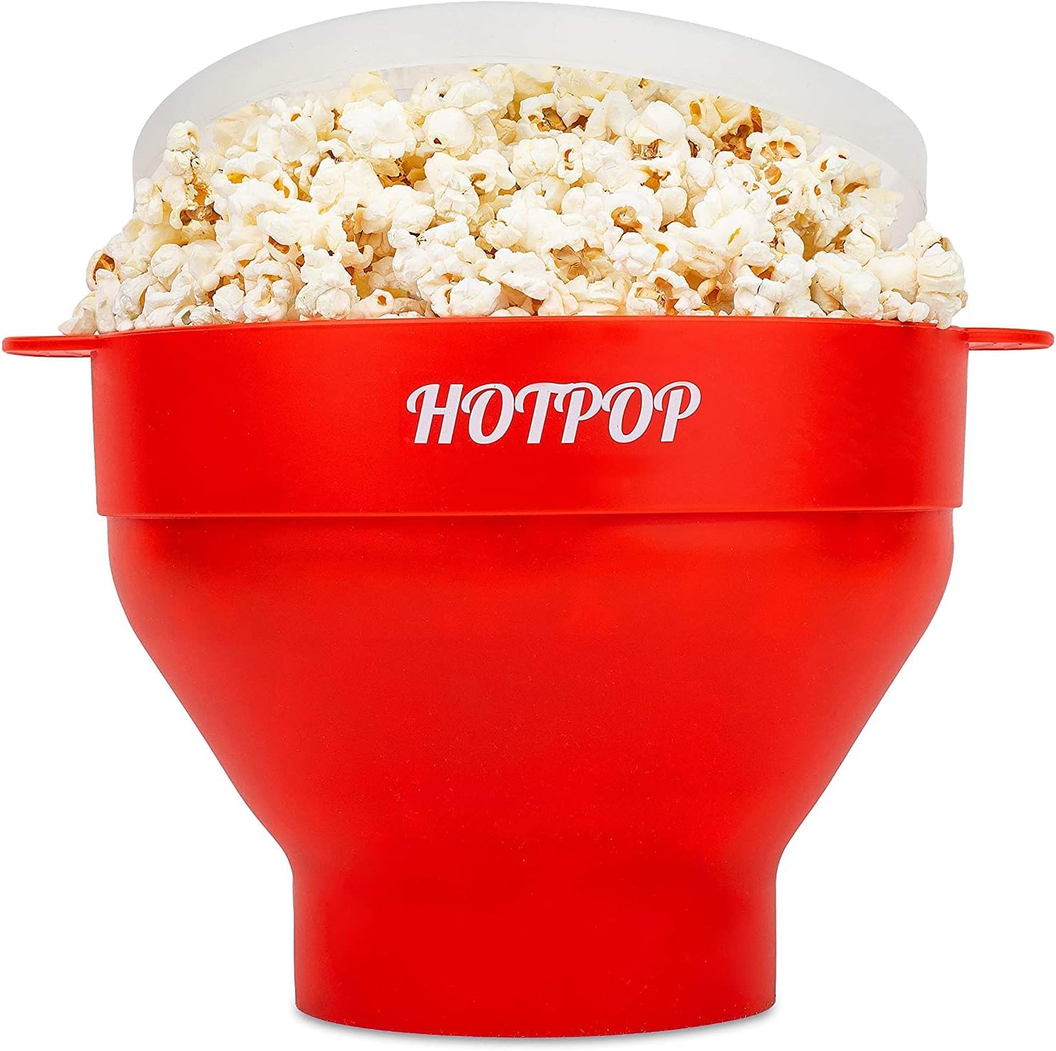 HOTPOP Silicone Popcorn Maker - Easy Clean, Family Movie Nights! 