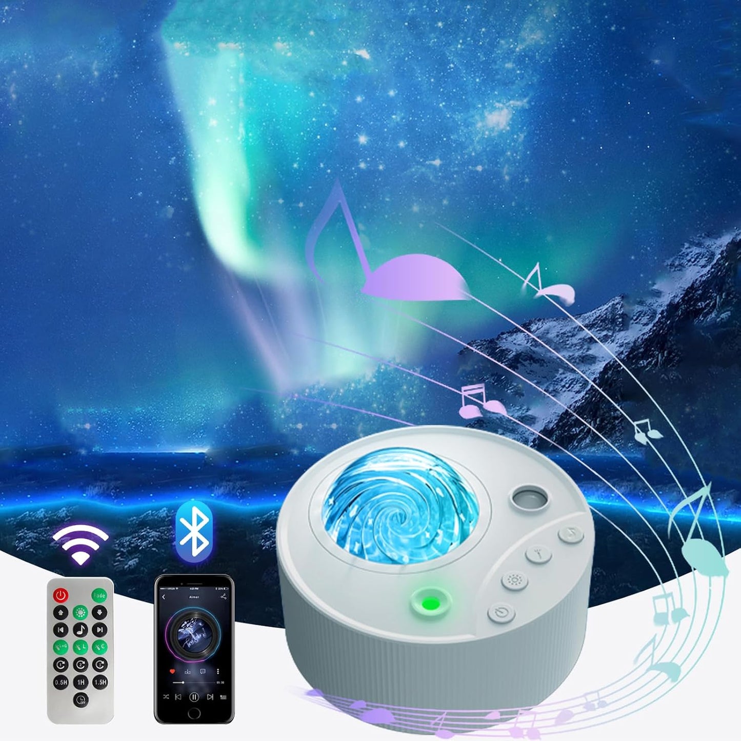 Transform Your Space with Blissful Galaxy Ambiance
