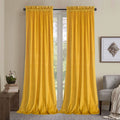 Roslynwood Block Light Velvet Curtains for Elegant Home Decor