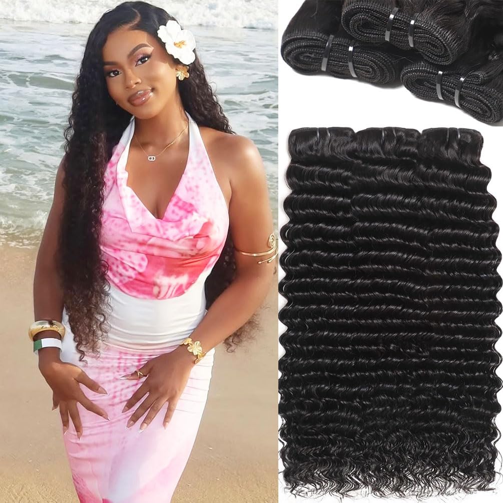 12A Deep Wave Bundles Human Hair for Stunning Styles
