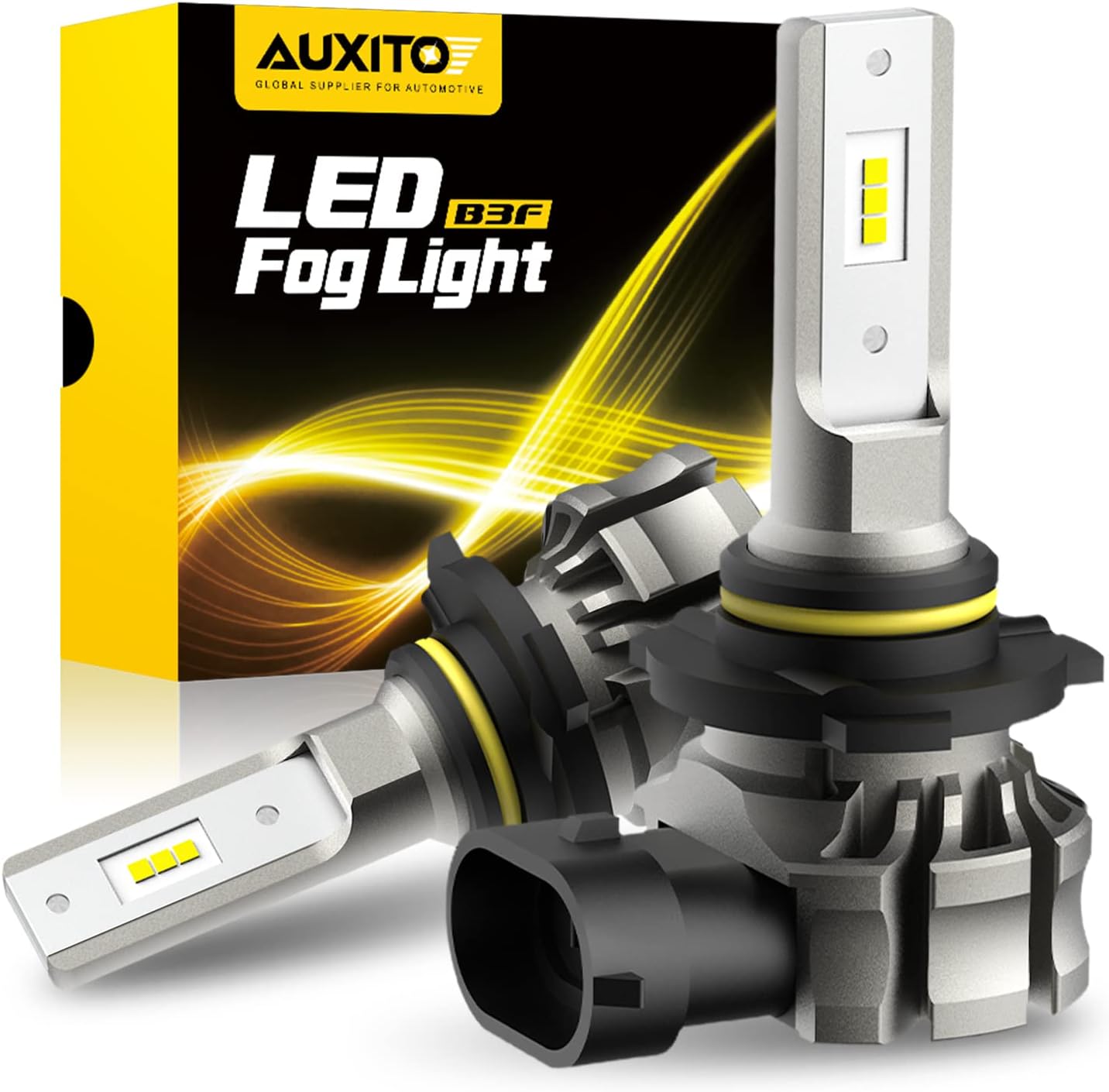 AUXITO 9145 LED Fog Light Bulbs for Superior Night Visibility