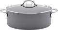 Rachael Ray Oval Pasta Pot/Braiser 8 Quart - Fast, Even Heat
