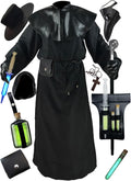 Plague Doctor Costume Cloak Robe Renaissance Cosplay - Complete Set