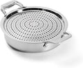 All-Clad D5 5-Ply Brushed Stainless 4-Quart Sauteuse - Even Heat