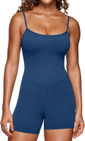 Butterluxe Cami Strap Romper for Women - Padded One Piece Yoga