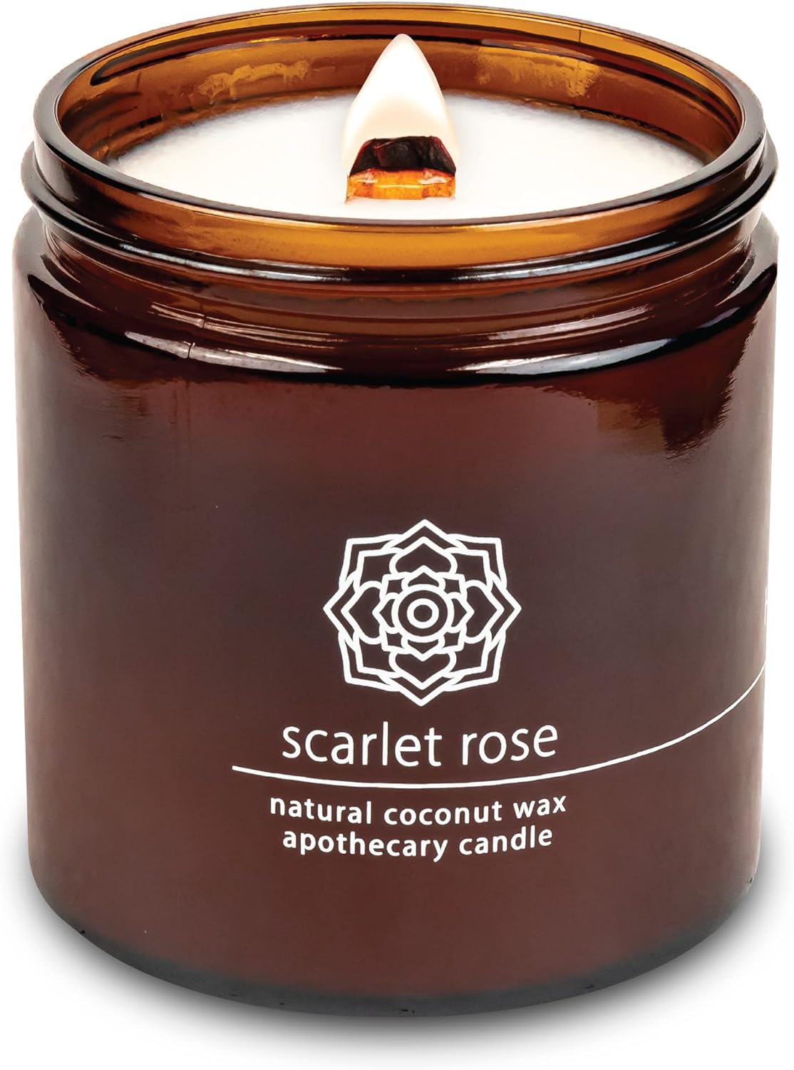 Hemlock Park Crackling Wood Wick Candle - Handcrafted Coconut Wax