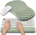 Ergonomic Mouse Pad Wrist Support 2 in 1 Set - Relieves Carpal Tunnel