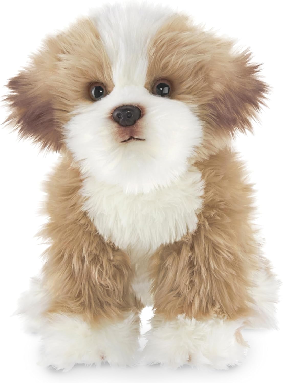 Realistic Maltipoo Dog Stuffed Animal Plush for Kids & Girls