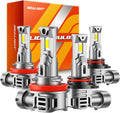 SEALIGHT 9005 H11 Lights Bulb Combo - 800% Brighter Night Vision