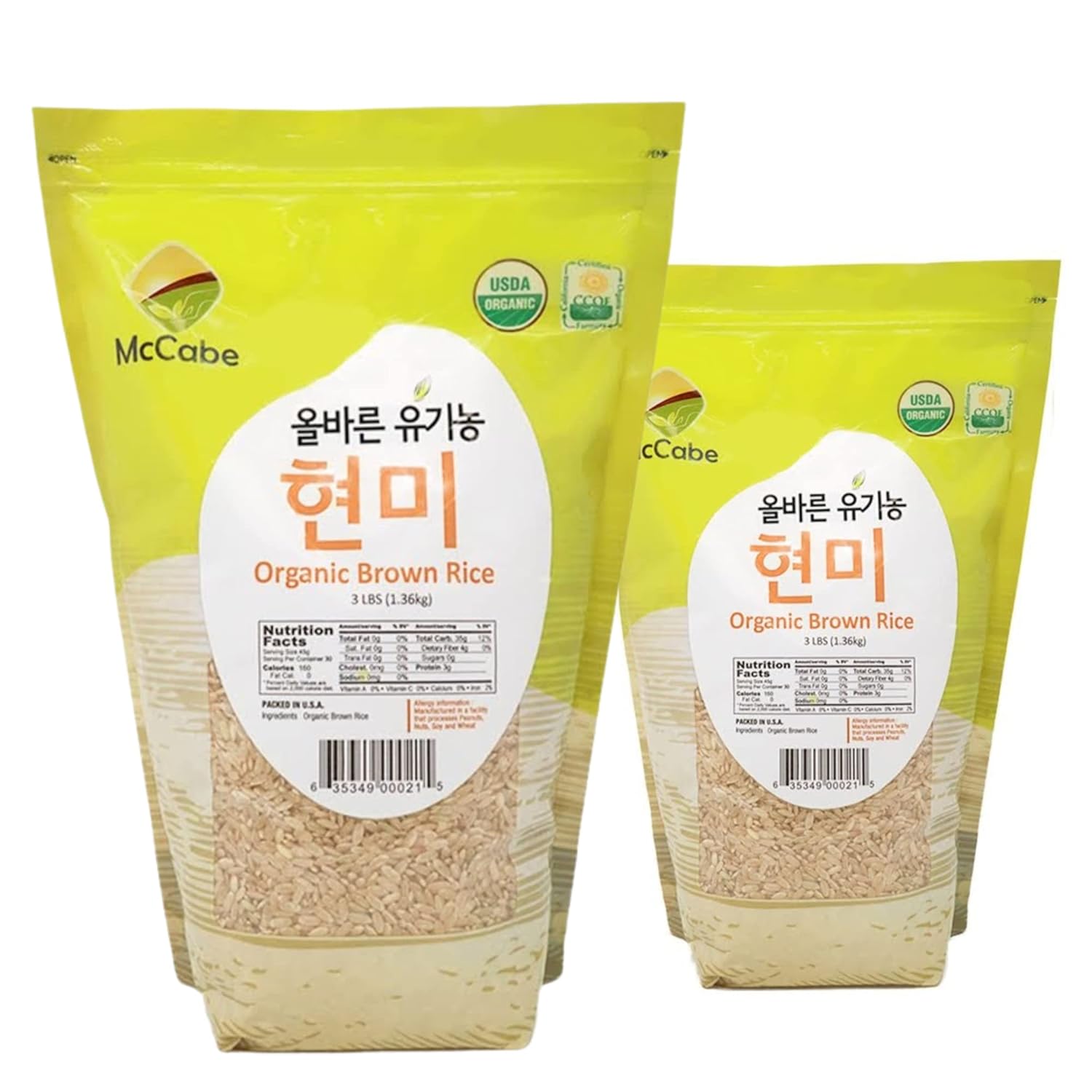 McCabe Organic Brown Rice - Nutrient-Dense Whole Grain Delight