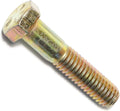 Grade 8 Coarse Hex Cap Screws 3/8-16 x 1-3/4 Yellow Zinc