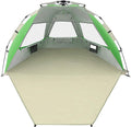 UPF 50+ Portable Beach Tent for 3-4 People