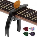 TANMUS 3-in-1 Zinc Capo for Guitar: Hold, Play, Repeat