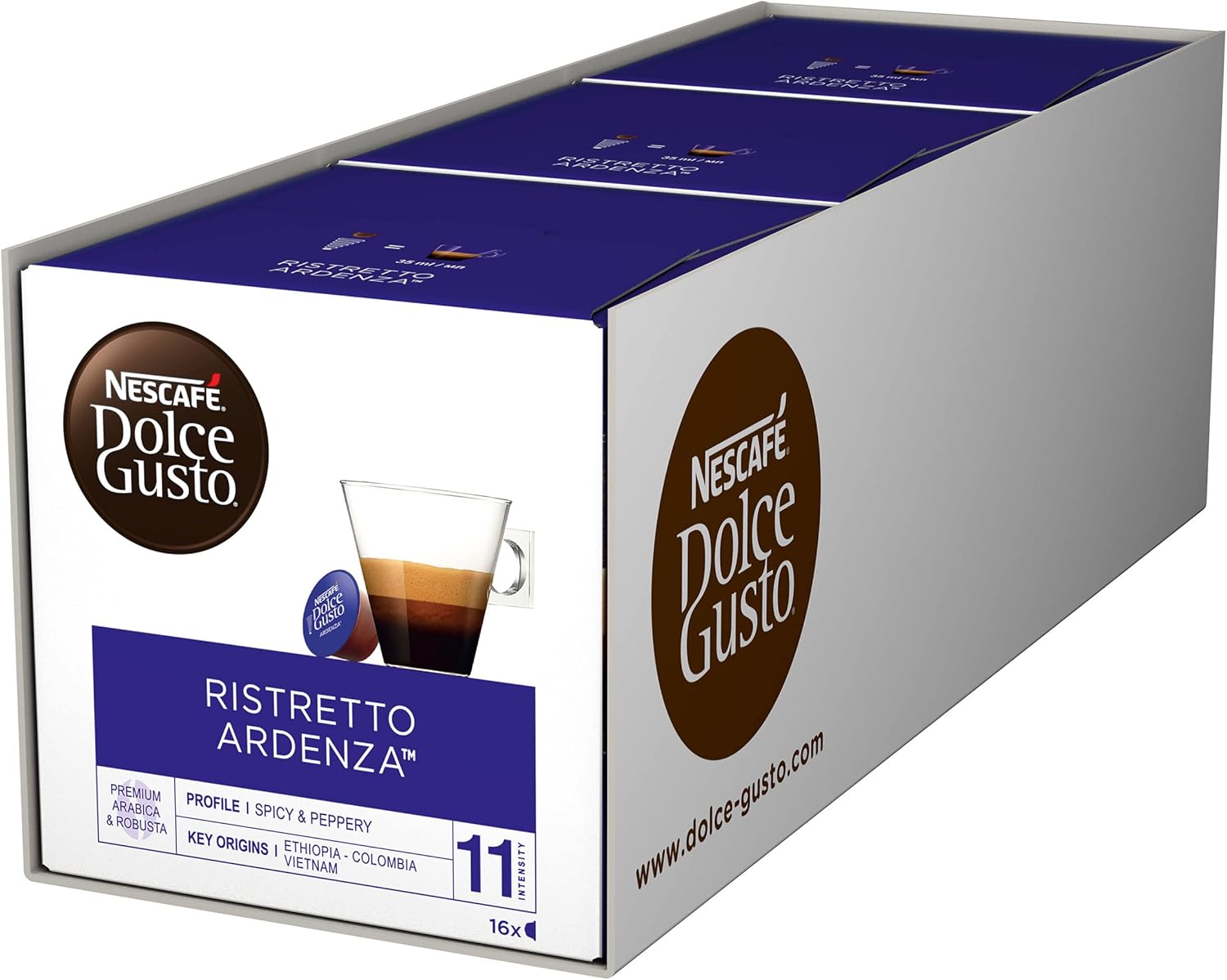 Nescafe Dolce Gusto Espresso Ristretto Ardenza Coffee Capsules