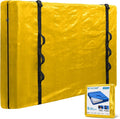 Cali King Mattress Moving Bag - Heavy Duty Yellow PE Cover