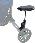 Bag Boy Golf Push Cart Seat - Padded Stable Seat for Long Walks