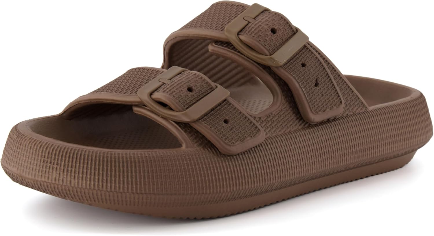 CUSHIONAIRE Women's Fame Recovery Cloud Slide for Comfort