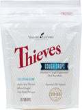 Thieves Cough Drops 30 Ct Essential Oil Infused - Soothing Relief