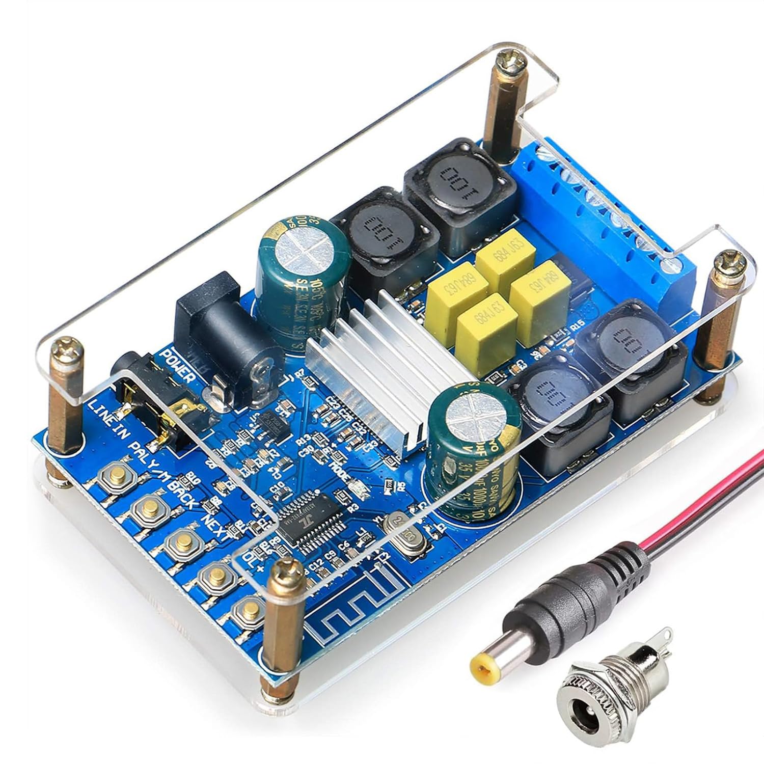 Wireless Speaker Upgrade - 50w Bluetooth Amp Board by DAMGOO