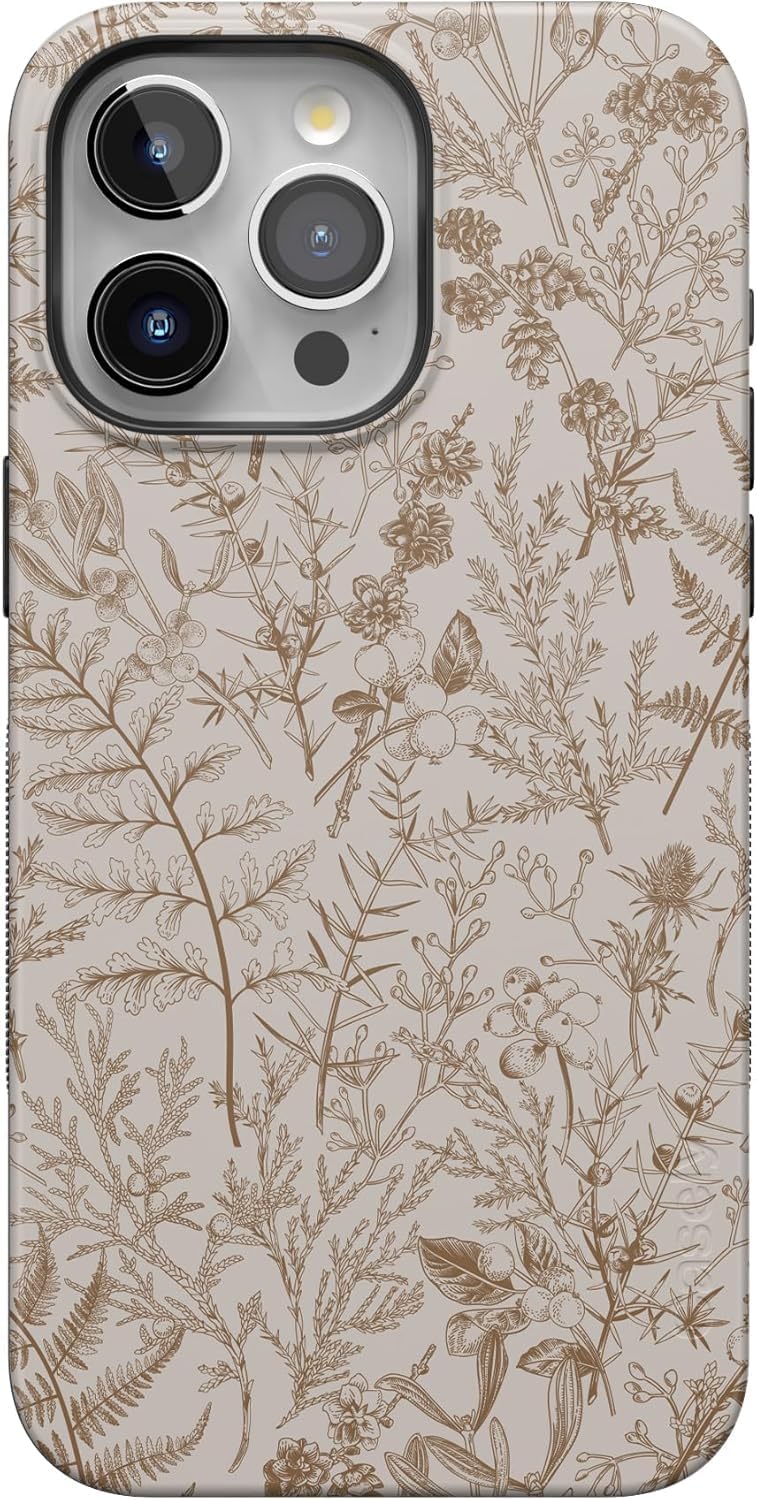 Casely iPhone 15 Pro Max Case - Ultra-Protective Floral Design