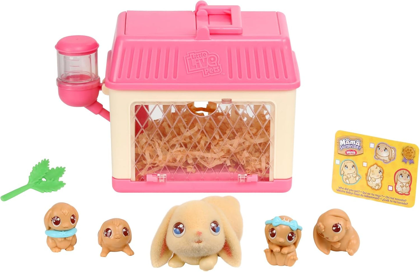 Little Live Pets Mama Surprise Minis: Nurture Bunny & Babies