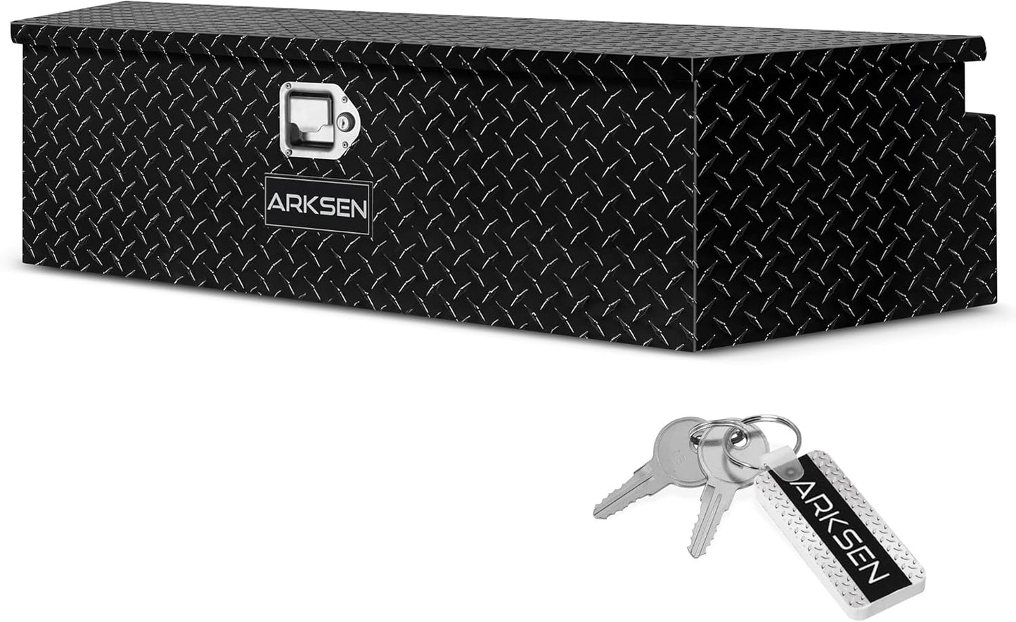 ARKSEN 49 Inch Aluminum Diamond Plate Trailer Tongue Box Review