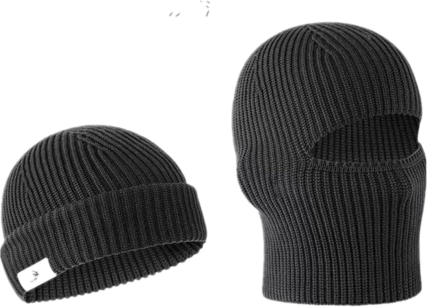 2-in-1 Men's Cold-Weather Balaclava & Beanie by CAZYTOYZ