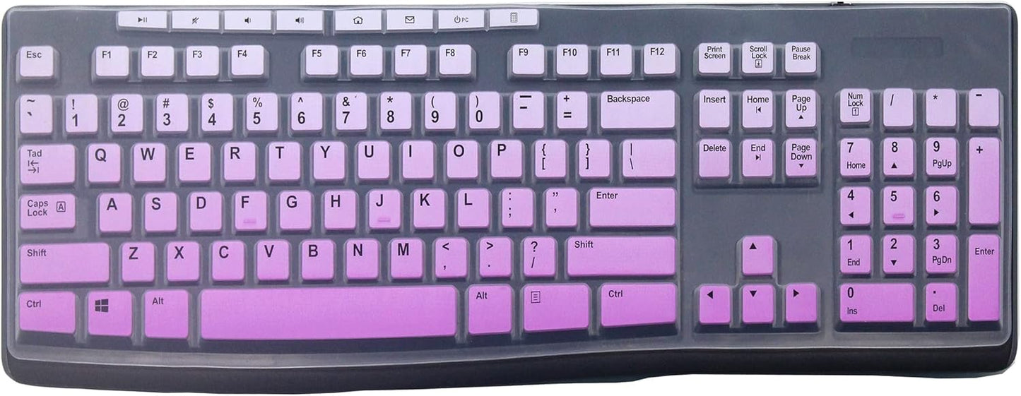 Clear Silicone Keyboard Cover for Logitech Keyboards - Protect & Style!
