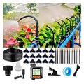 Drip Irrigation Kit Automatic Garden Watering System - Timer Included