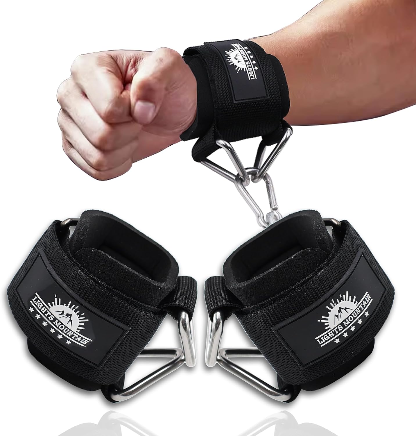 Neoprene Padded Wrist Cuffs for Stronger Workouts