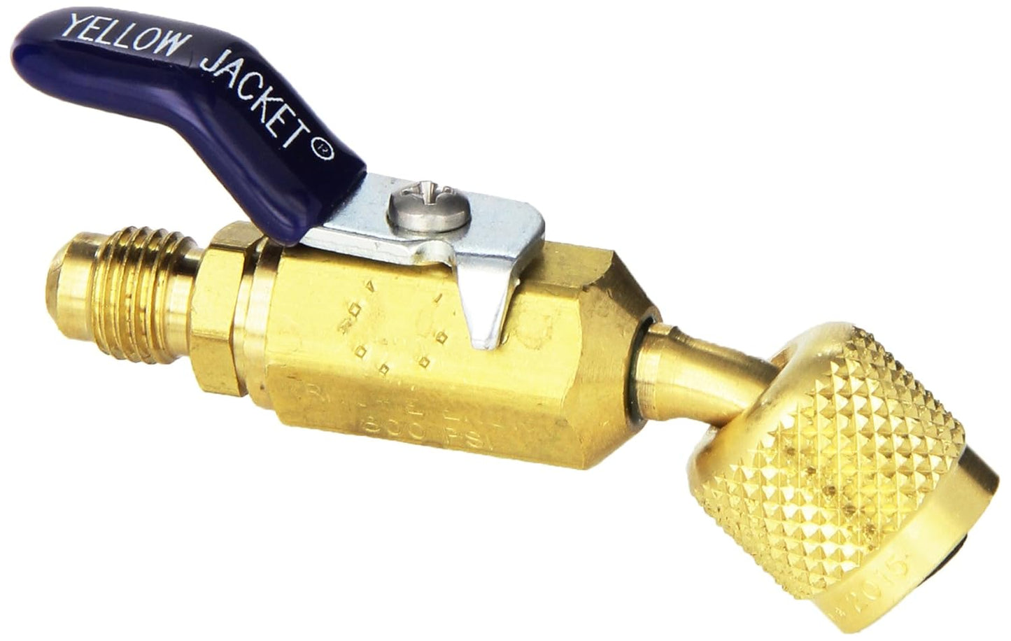 Yellow Jacket 93843 14 Compact Ball Valve for Charging Hoses