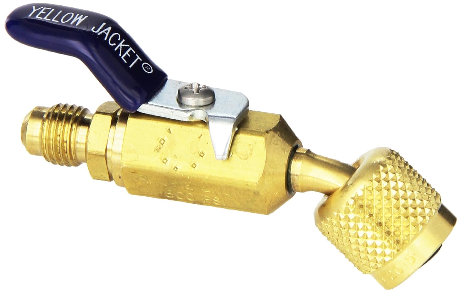 Yellow Jacket 93843 14 Compact Ball Valve for Charging Hoses