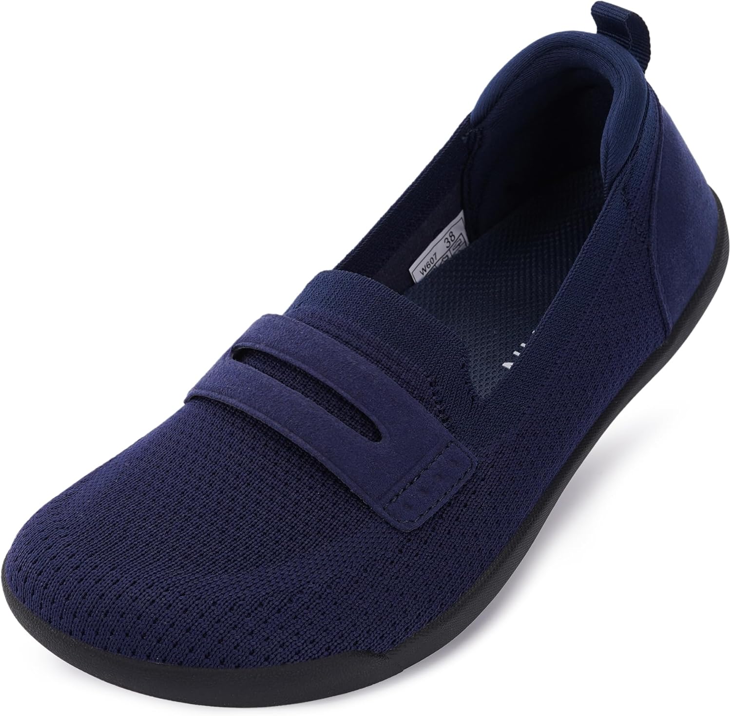 WHITIN Women's Round Toe Slip On Penny Loafers for Comfort