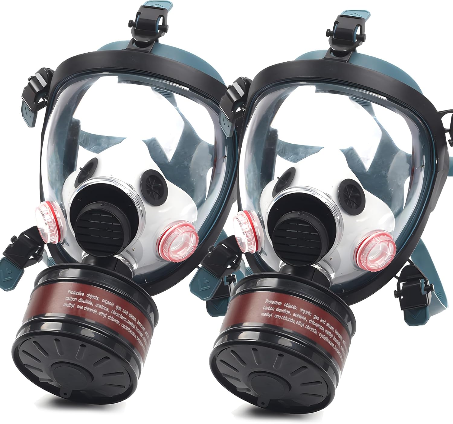 HANUU Gas Mask for Survival with 40mm Activated Carbon Filter