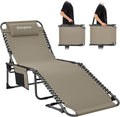 KingCamp Lounge Chair Outdoor Folding Portable Tanning Chair
