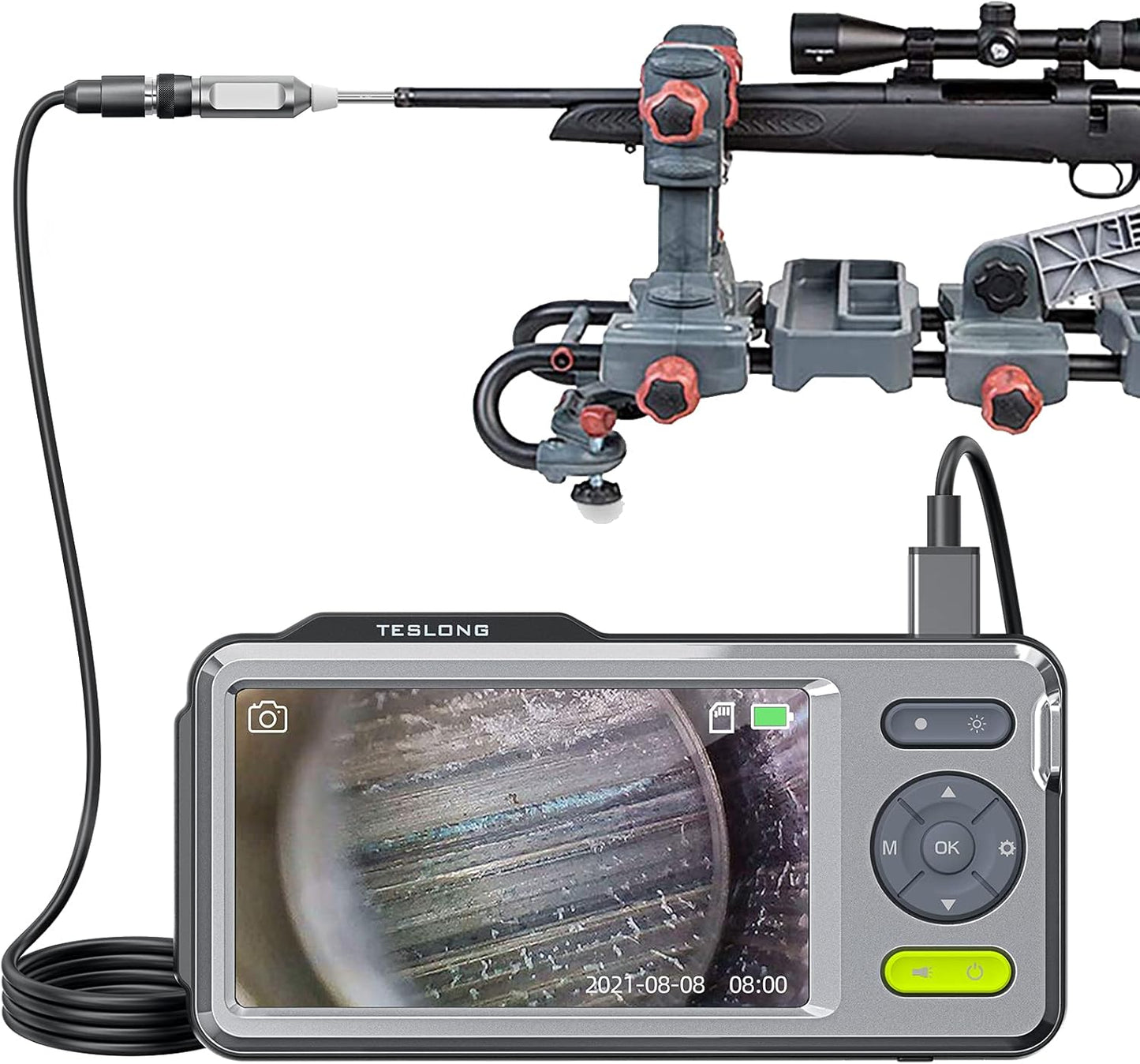 Teslong Rigid Rifle Borescope for Effective Gun Cleaning