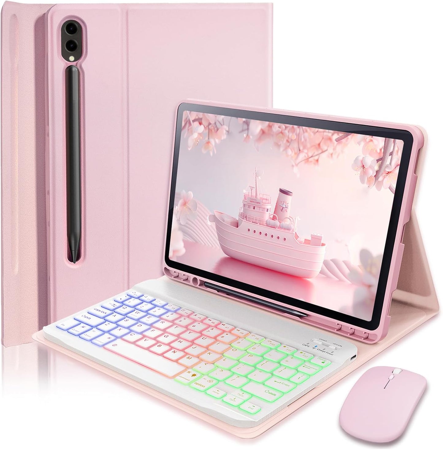Magnetic Keyboard Case for Samsung Galaxy Tab S10 Plus & More