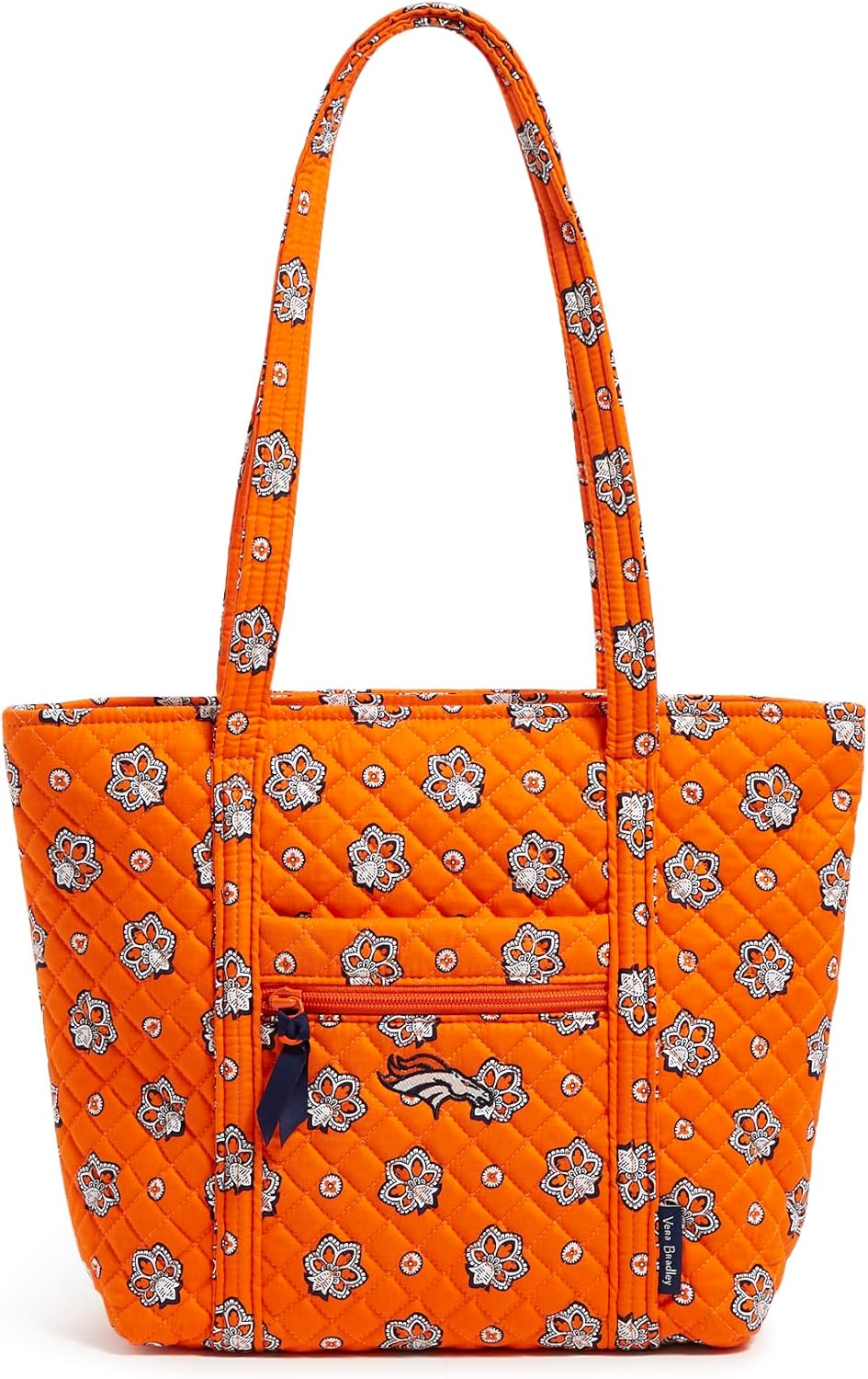 Vera Bradley Women's Cotton NFL Small Tote Bag for Team Spirit