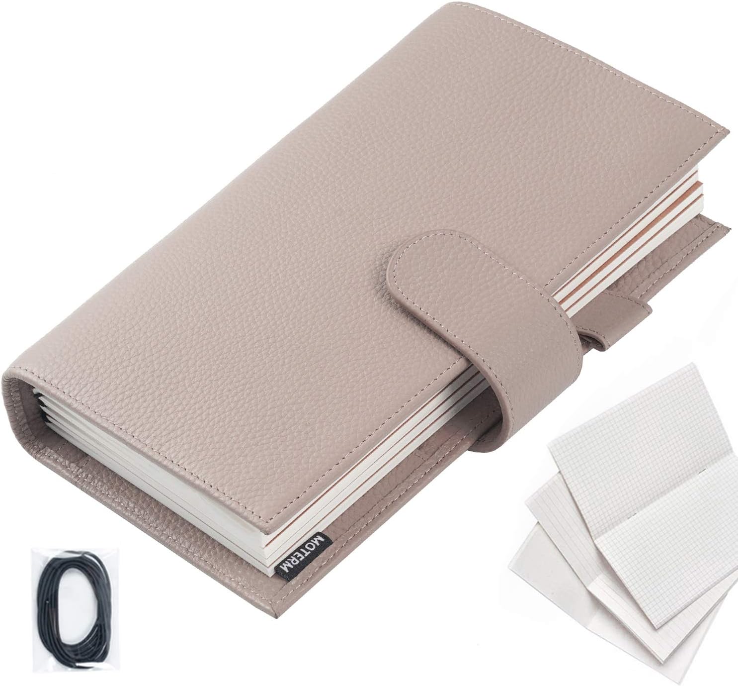 Moterm Companion Traveler's Notebook Cover with Back Pocket