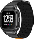 MioHHR Band Compatible with Fitbit Versa Series - Breathable Nylon