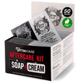 Tattoo Aftercare Kit - Cream and Soap 50-Pack - Travel-Friendly