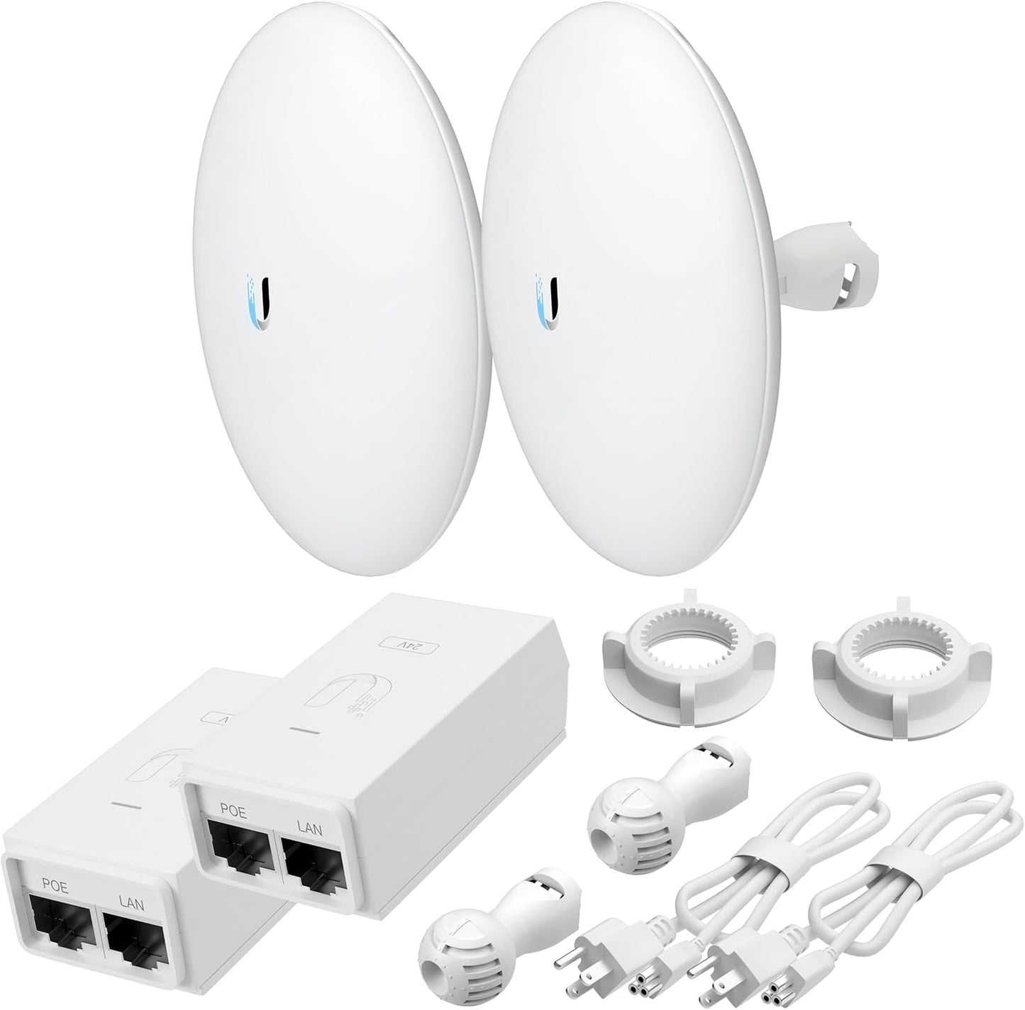 Wireless Bridge NBE-5AC-GEN2 Bundle for Fast Outdoor Wi-Fi