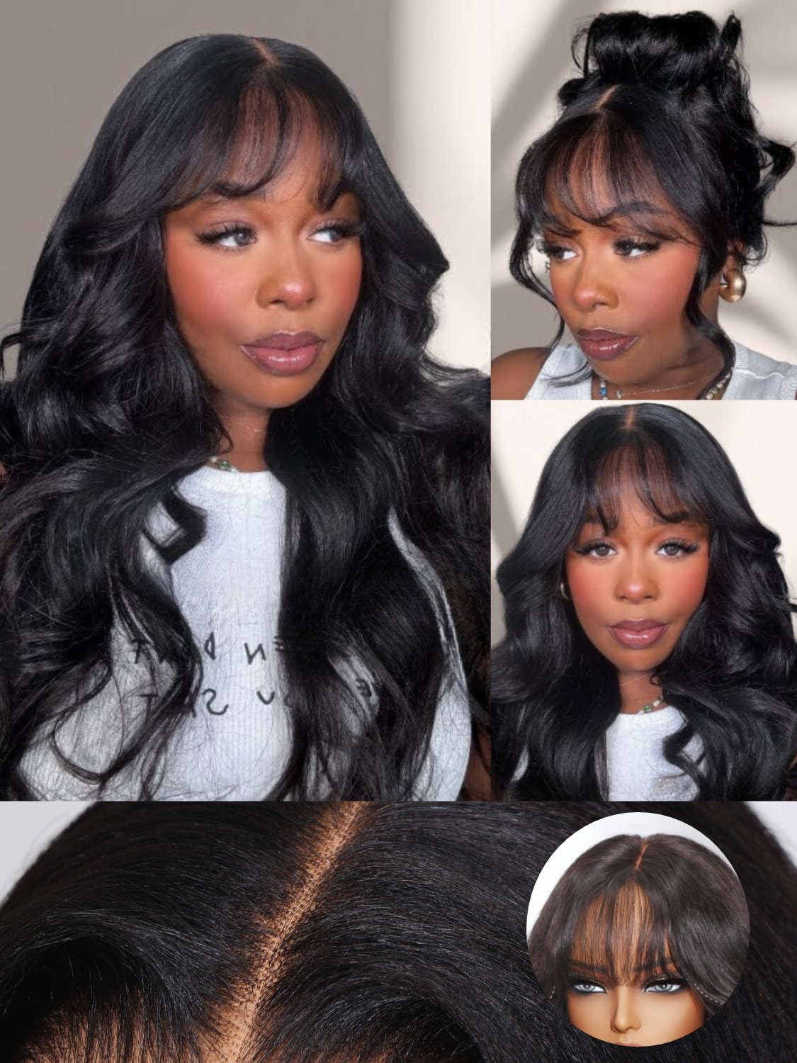 Beauty Forever 13x4 Pre Plucked Glueless Wigs for Women