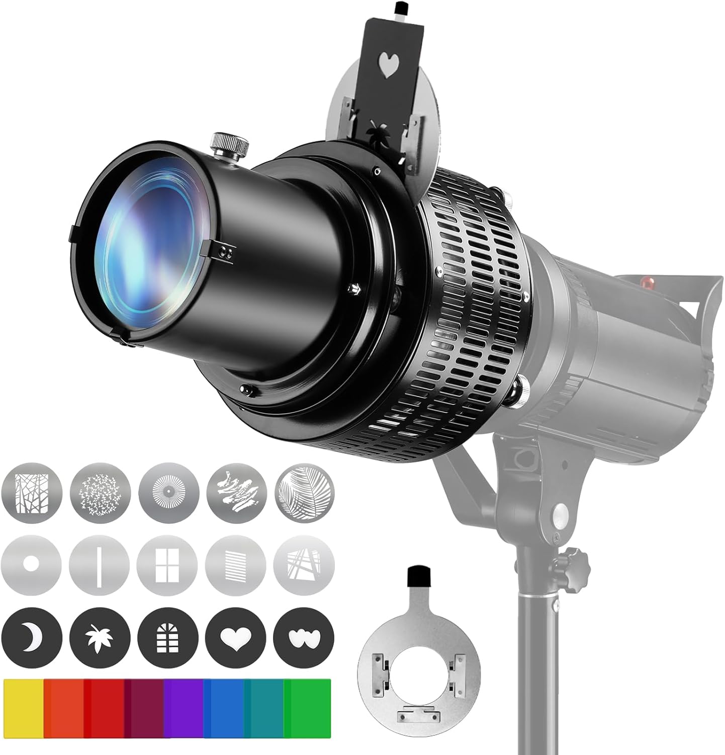Soonpho Bowens Mount Conical Snoot Kit for Stunning Photography