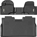 YITAMOTOR Floor Mats Compatible with Ford F150 SuperCrew - All Weather